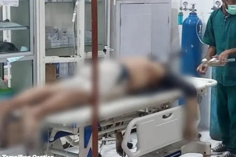 Tragis! Pria Asal Makassar Tewas Dibacok Menggunakan Sangkur saat Bongkar Sembako di Yahukimo, Korban Tergeletak Bersimbah Darah
