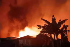 Kebakaran Melanda Kompleks Pasar Mobil Kemayoran Diduga Akibat Korsleting Listrik, 22 Unit Damkar Dikerahkan ke Lokasi