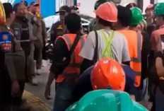 Imbas Operasi Cabut Pentil Parkir Liar, Petugas Gabungan dan Pekerja Proyek Bentrok di Bulungan